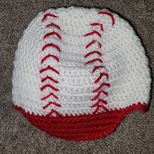 0-3M handmade knit beanie hat